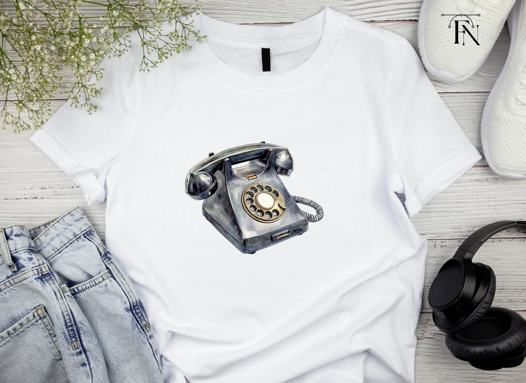 Vintage Rotary Phone Clipart Bundle