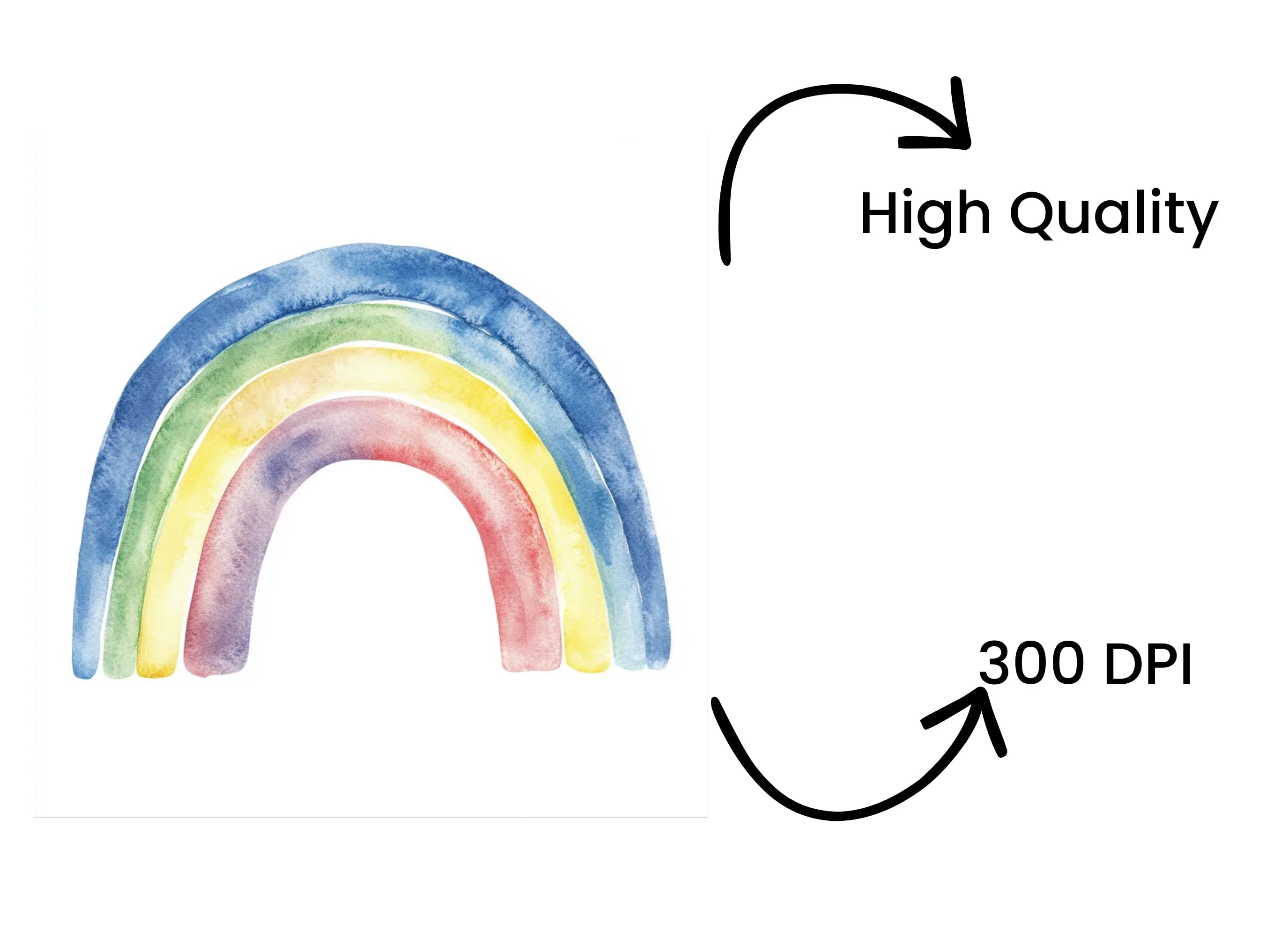 Rainbow Clipart Bundle