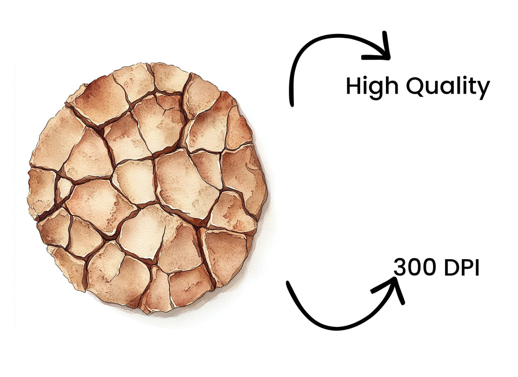 Cracked Earth Clipart Bundle