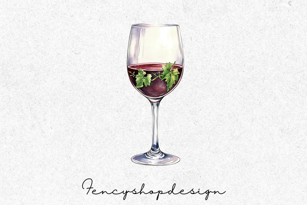 Wine Grapes Clipart Bundle
