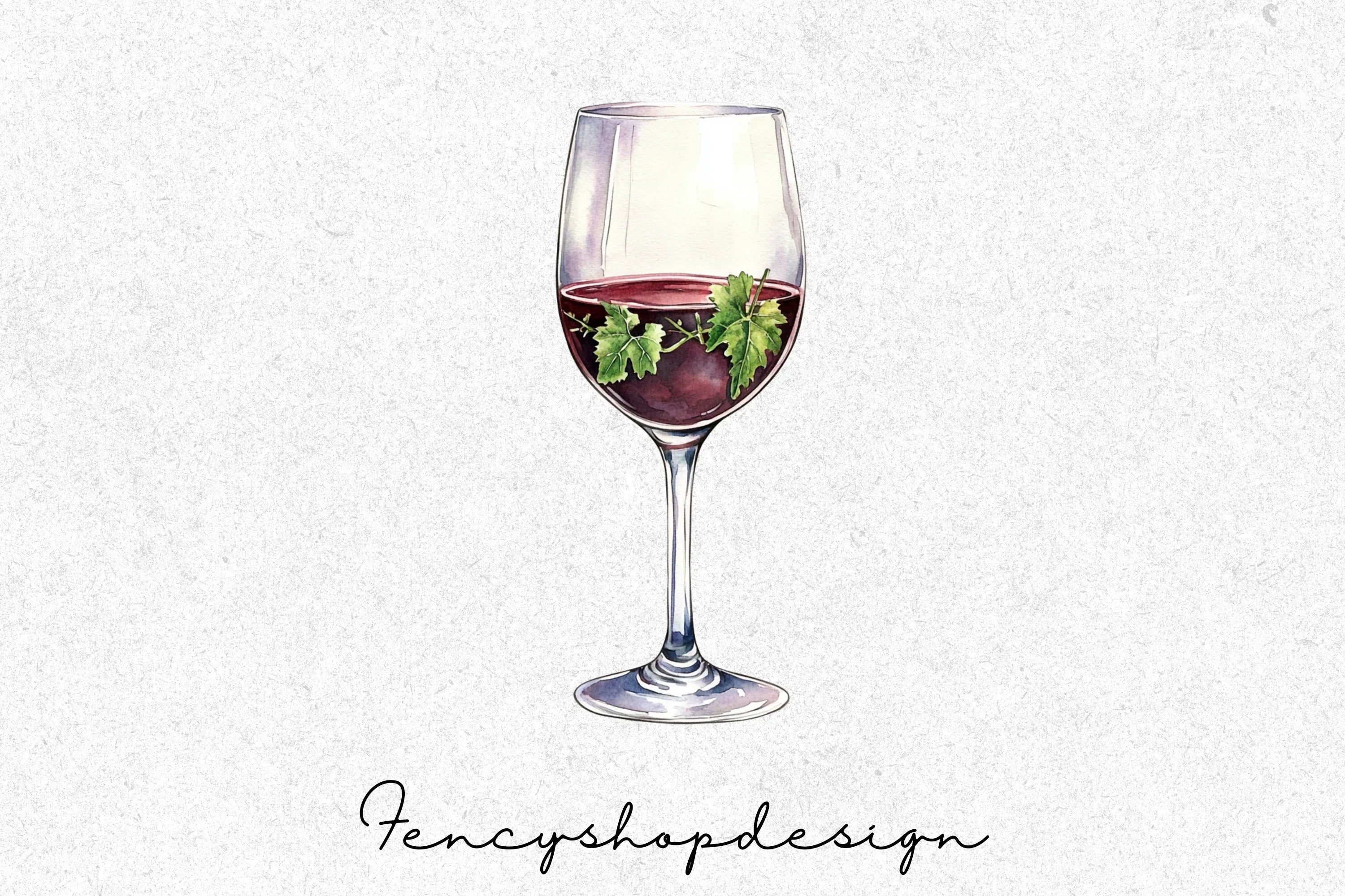 Wine Grapes Clipart Bundle