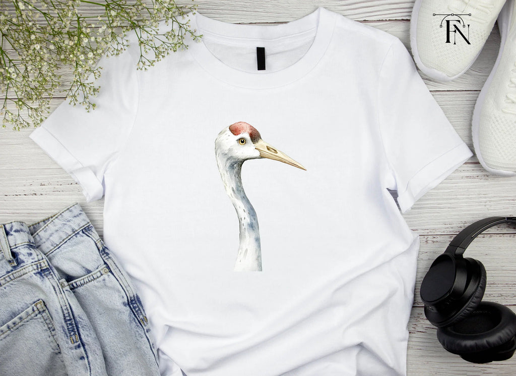 Elegant Crane Heads Clipart Bundle