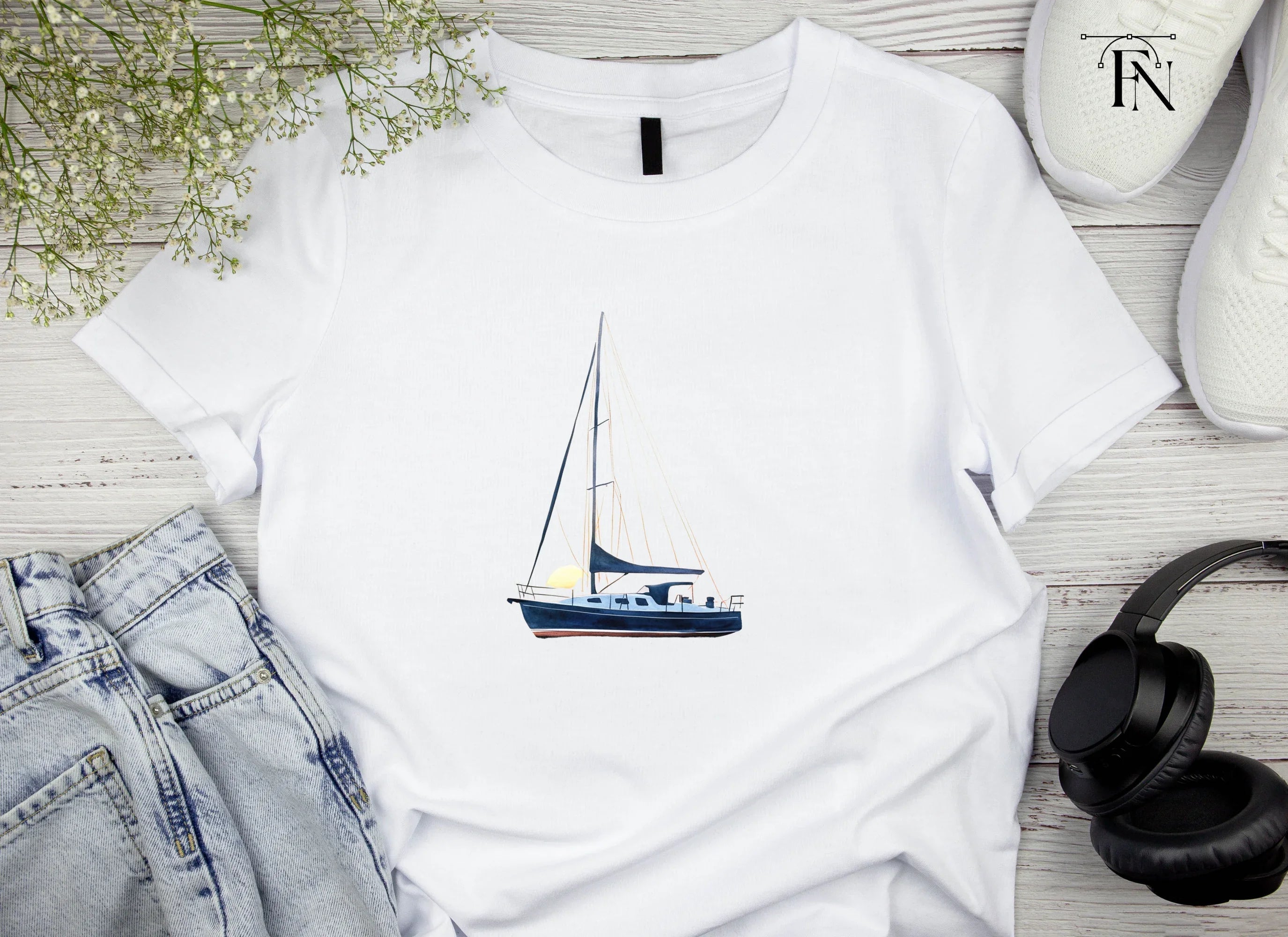 Sailboats Clipart Bundle