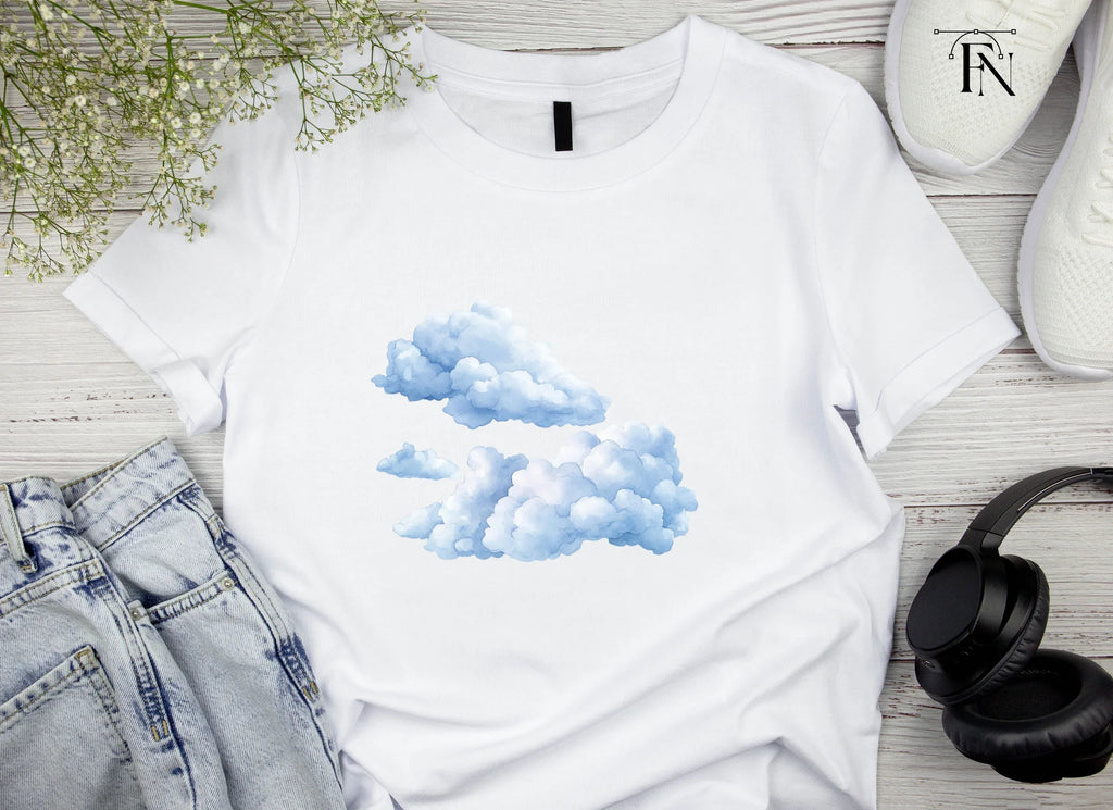 Soft Clouds Clipart Bundle
