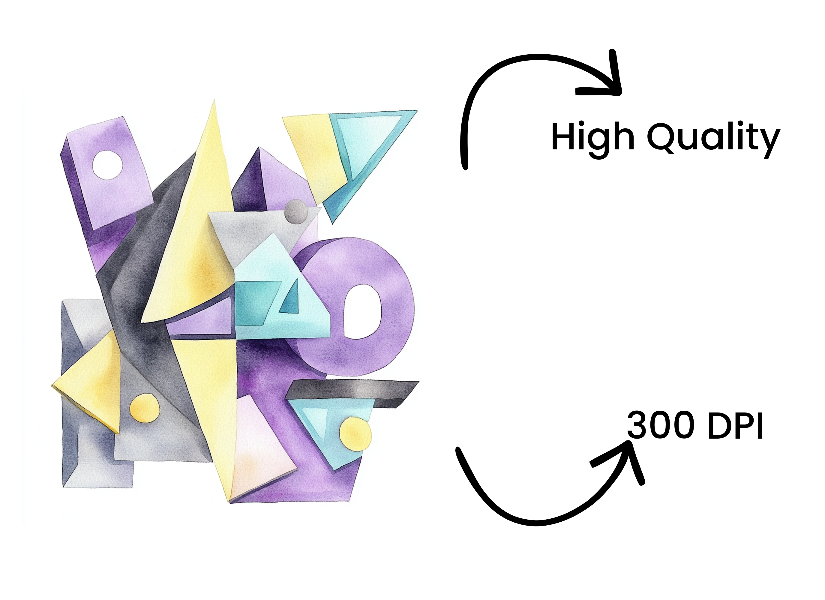 Abstract Geometric Clipart Bundle