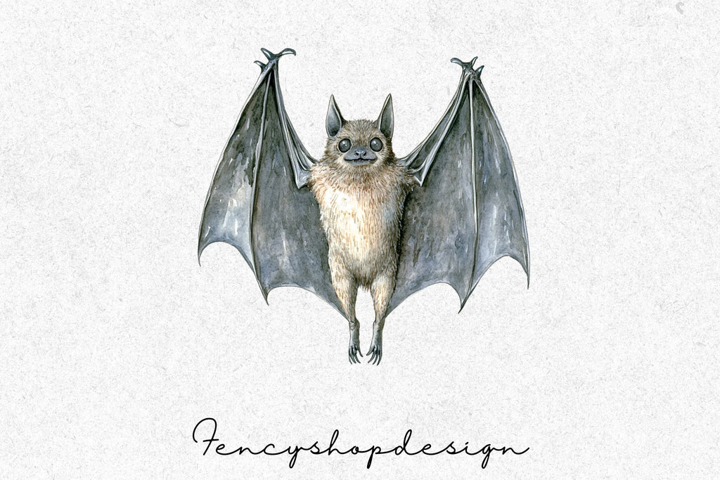 Halloween Bat Clipart Bundle