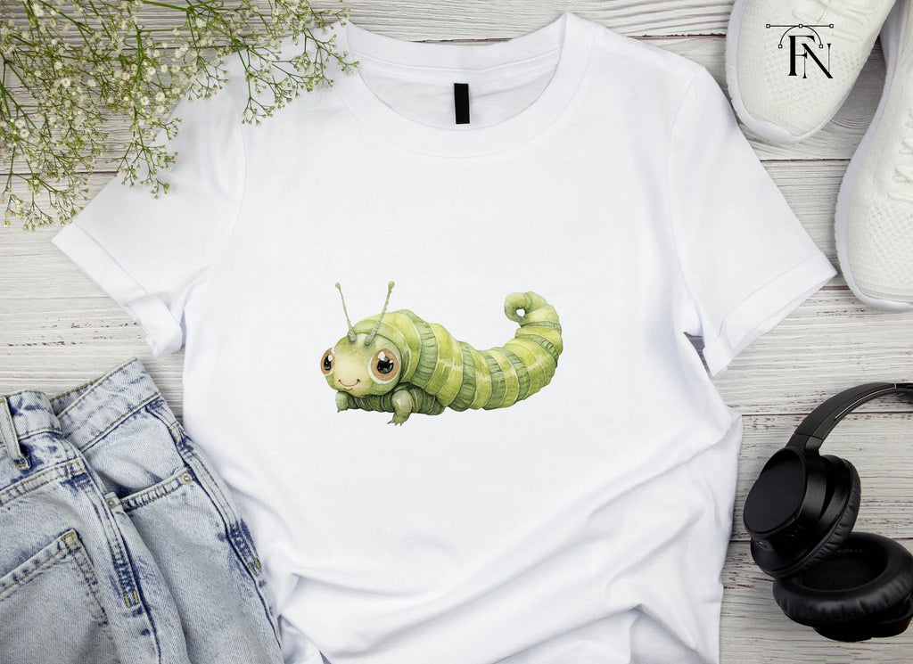 Adorable Caterpillar Clipart Bundle
