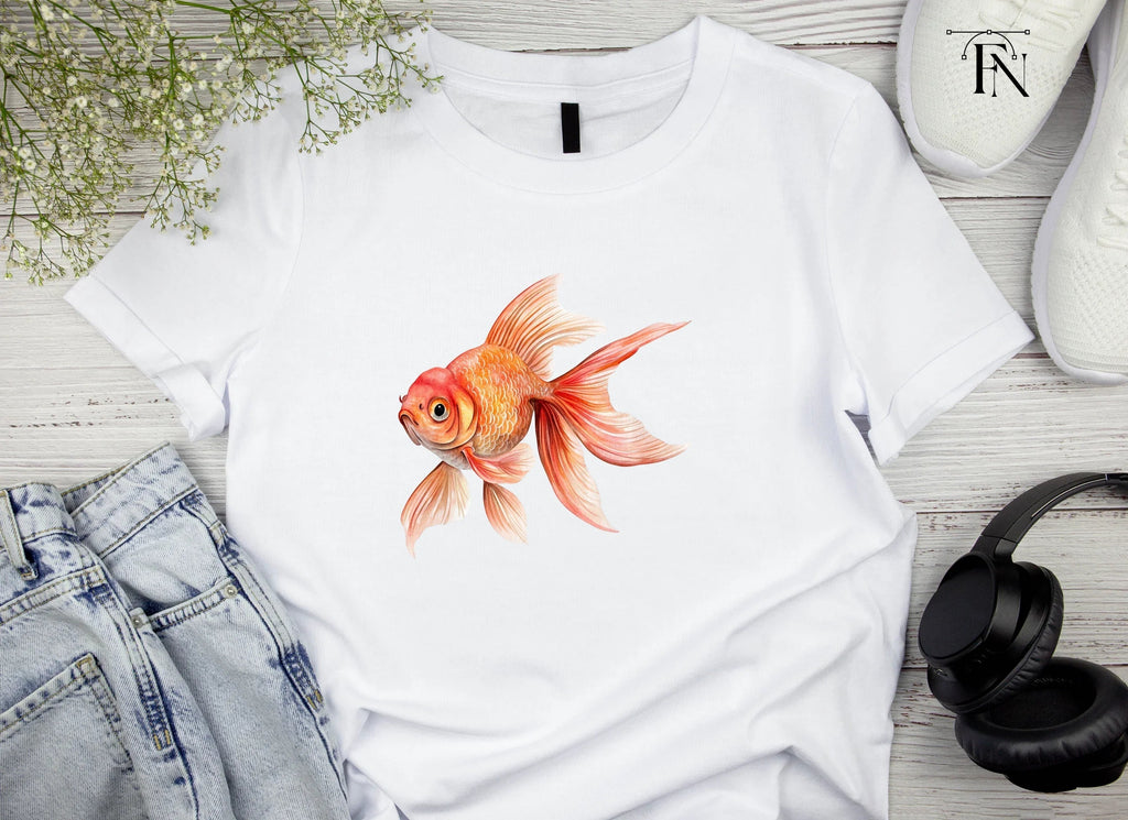 Vibrant Goldfish Clipart Bundle