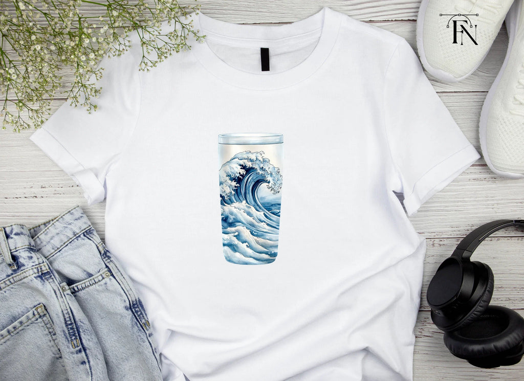 Ocean Wave Tumbler Clipart Bundle