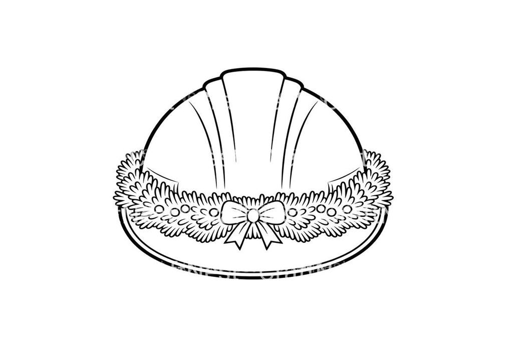 Christmas Hard Hats Coloring Books