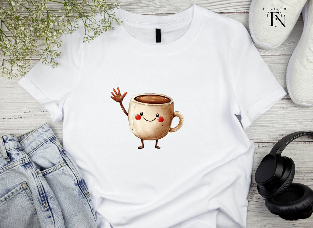 Waving Mug Clipart Bundle
