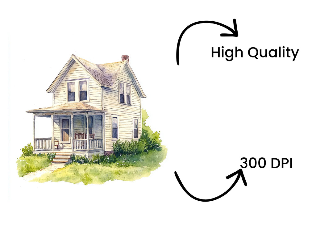 Farmhouse Clipart Bundle