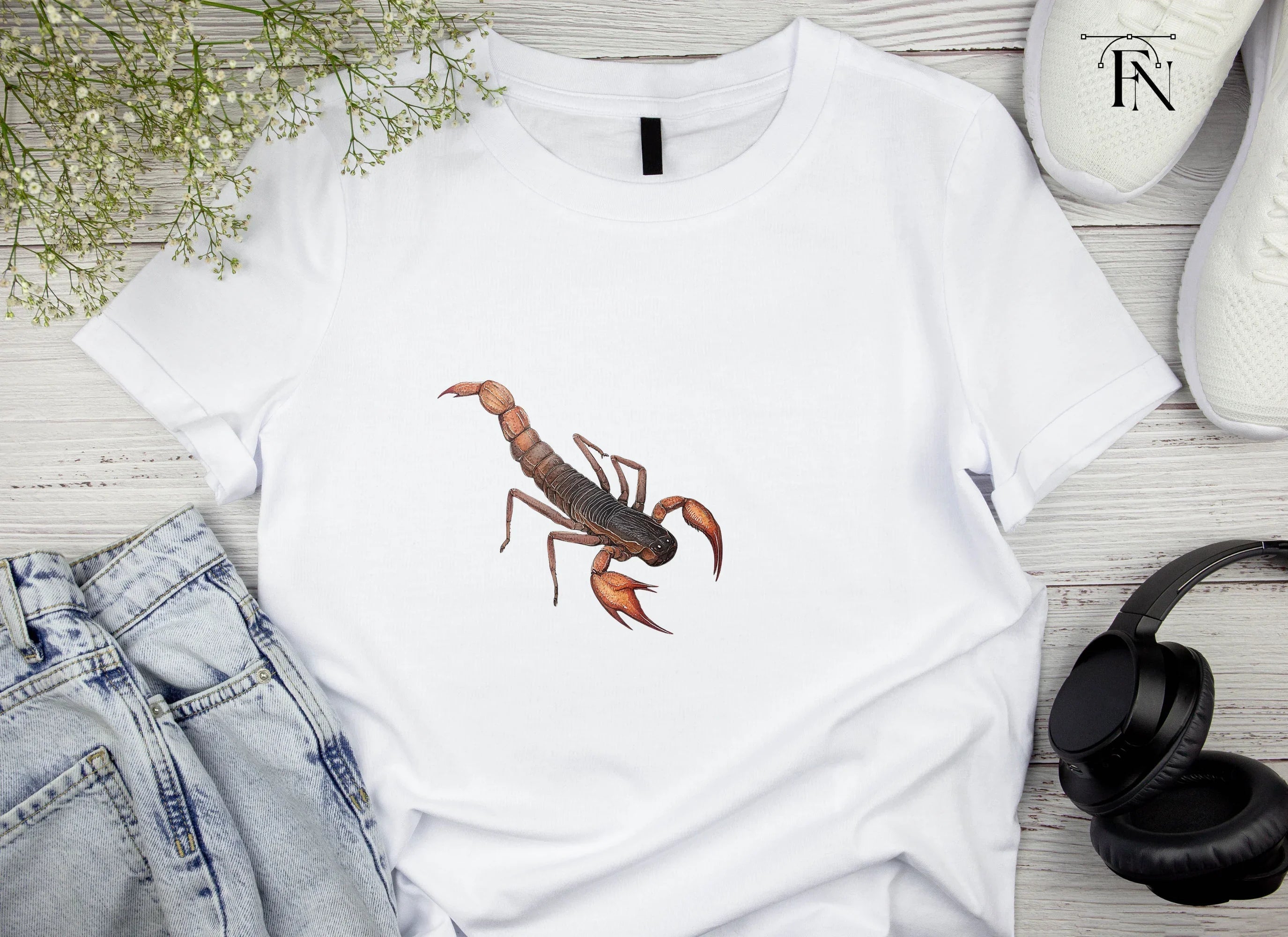 Realistic Scorpion Insect Clipart Bundle