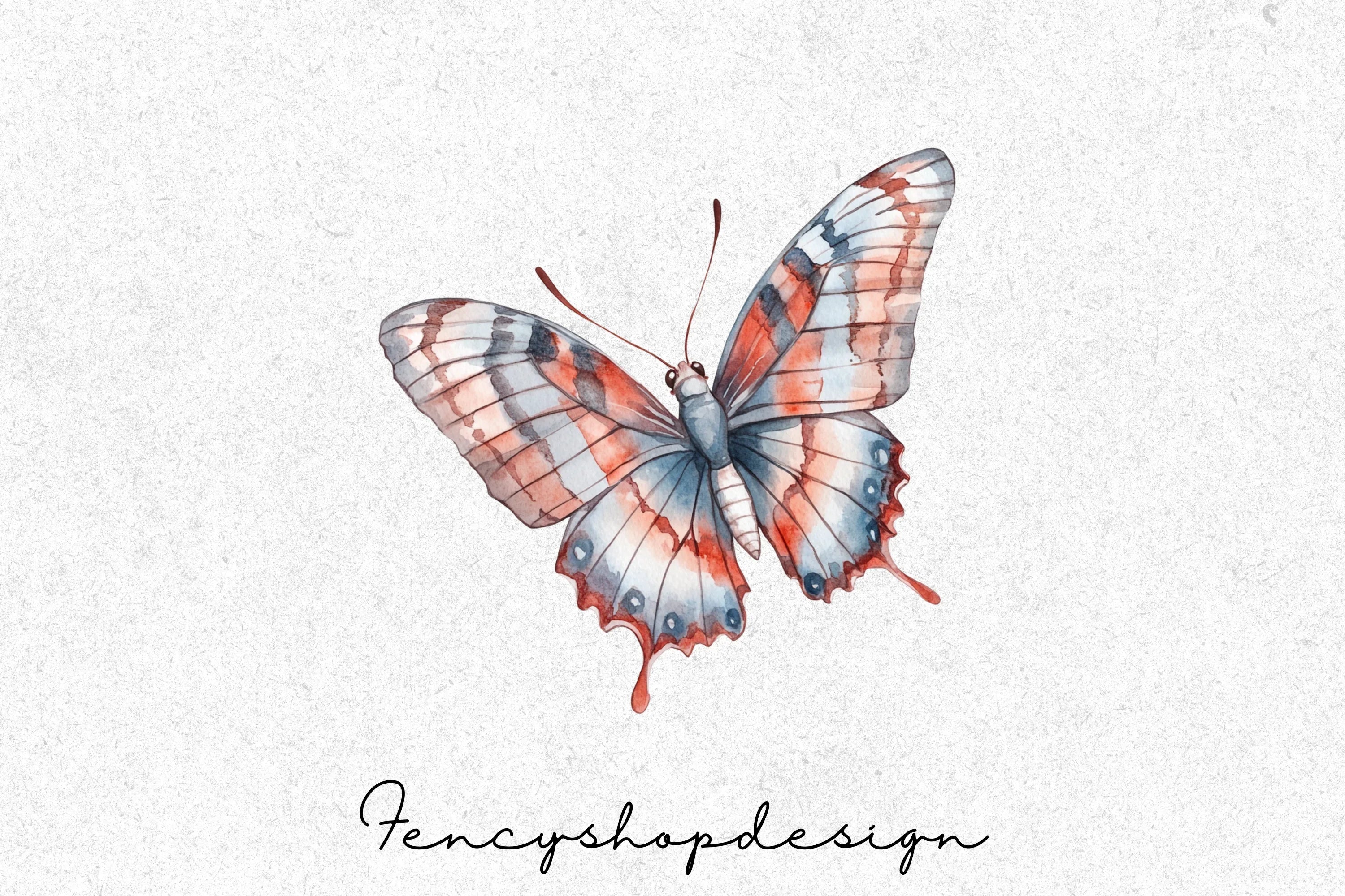Elegant Butterfly Clipart Bundle
