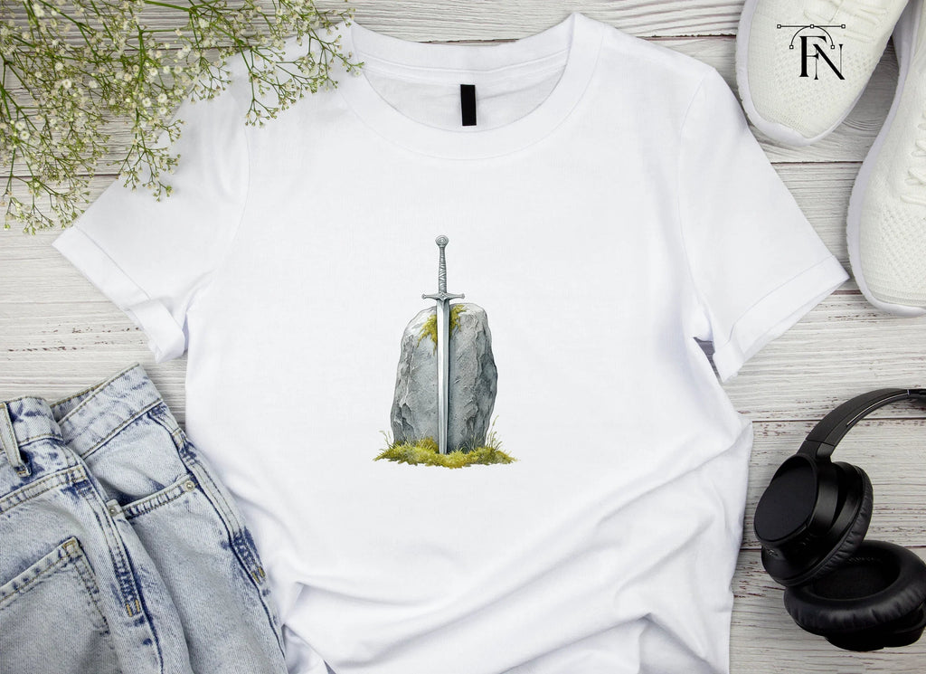 Excalibur Sword in Stone Clipart Bundle