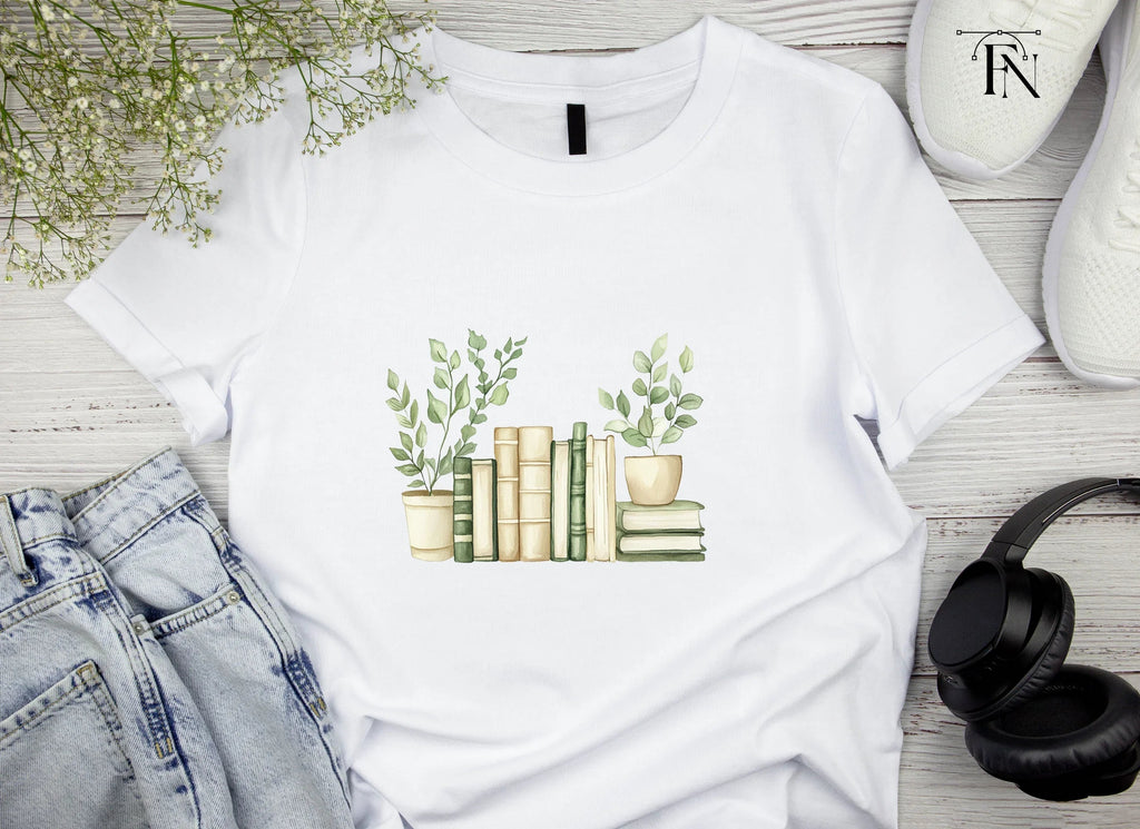 Books and Plants Clipart Bundle