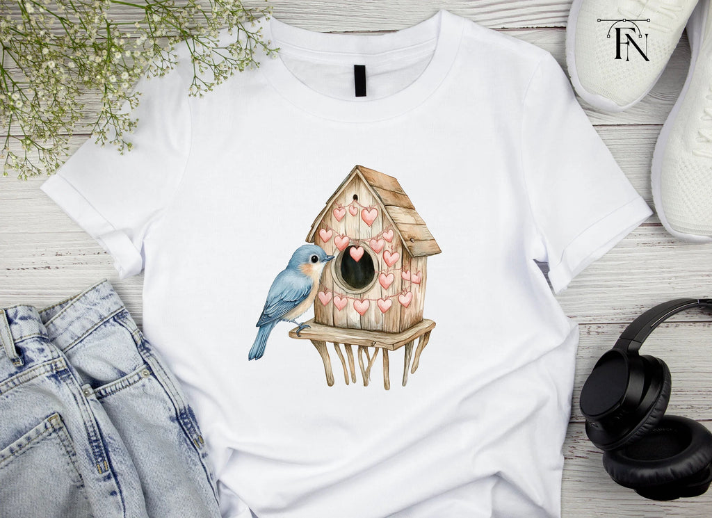 Bluebirds and Birdhouses Clipart Bundle