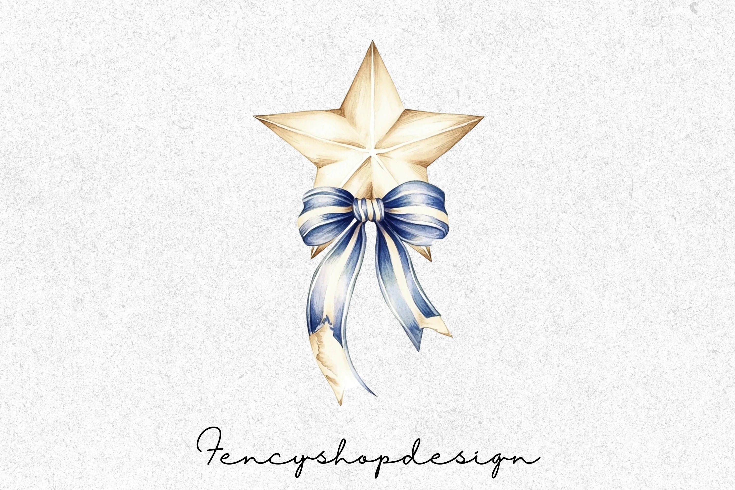 Blue Star Clipart Bundle
