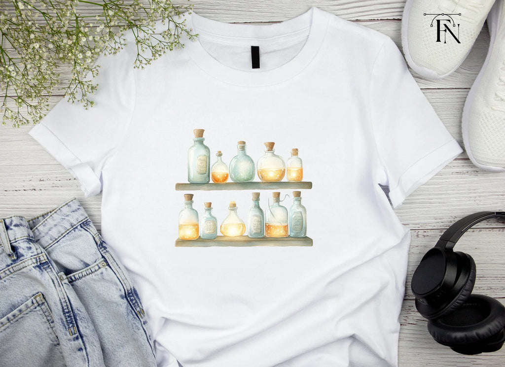 Magic Potion Bottles Clipart Bundle