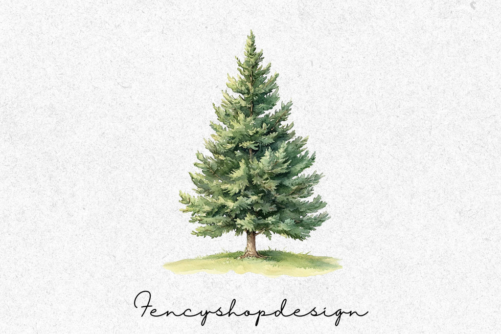 Christmas Tree Clipart Bundle