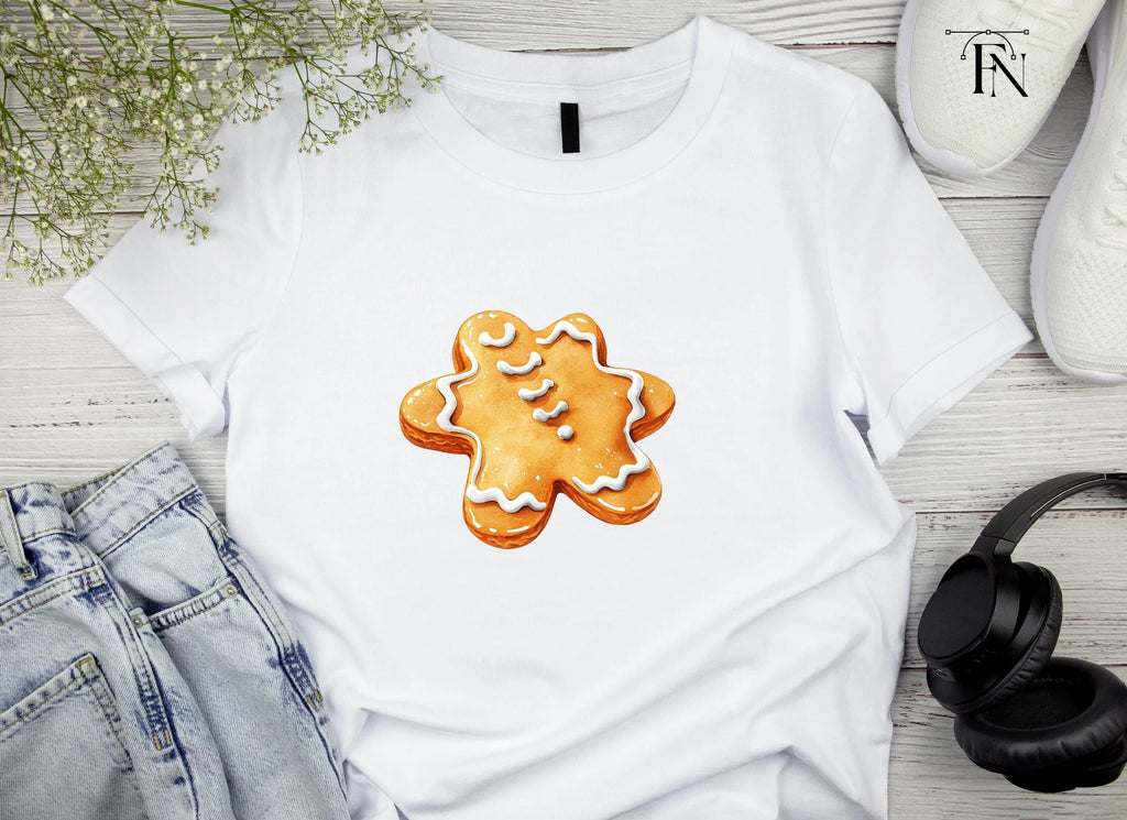 Cute Gingerbread Star Cookie Clipart Bundle