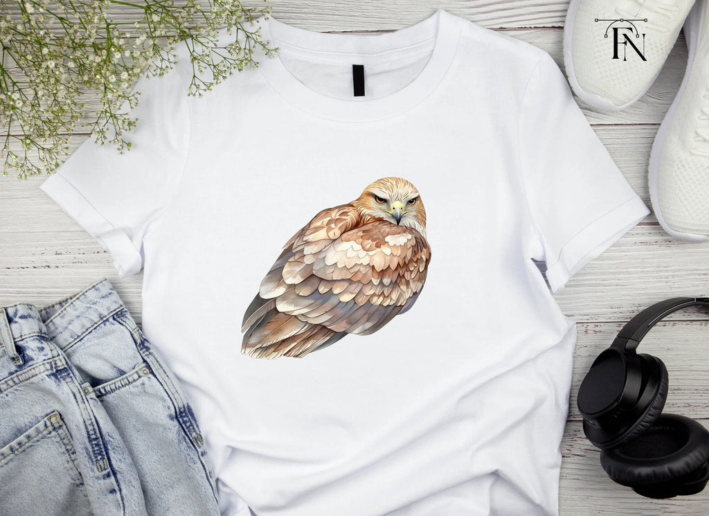 Fierce Hawk Illustration Clipart Bundle