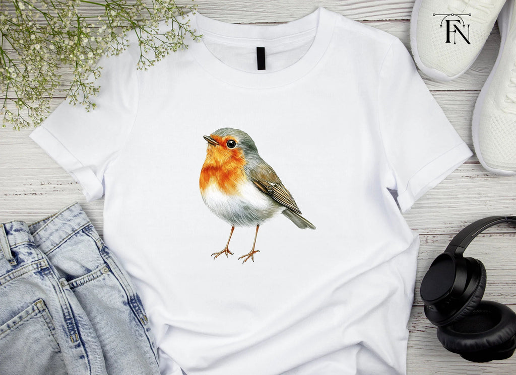 Cute Robin Bird Clipart Bundle