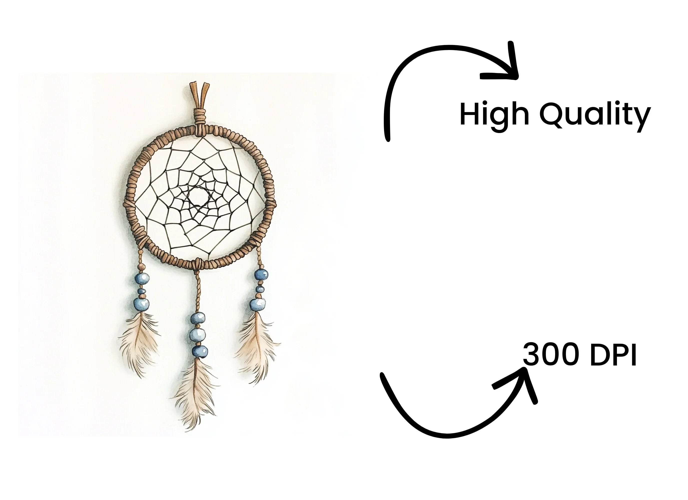 Dream Catcher Clipart Bundle