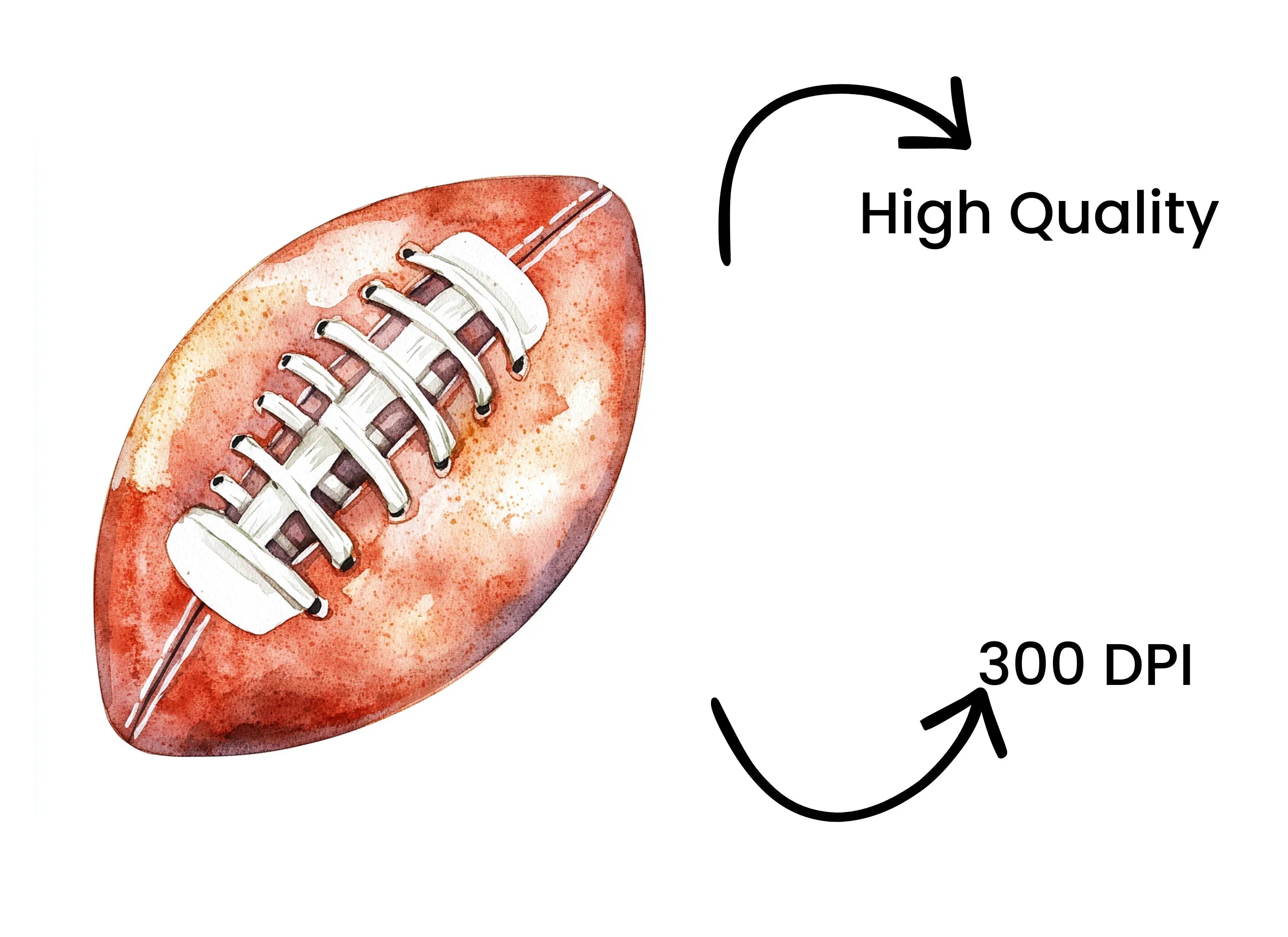 Football Clipart Bundle