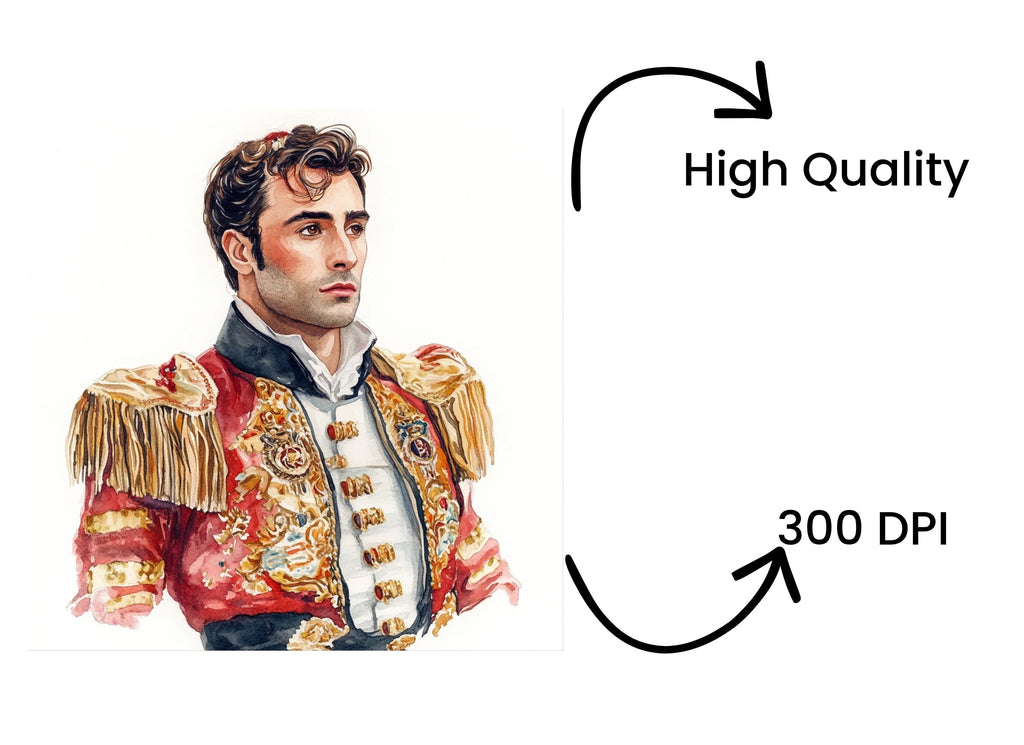 Matador Portraits Clipart Bundle