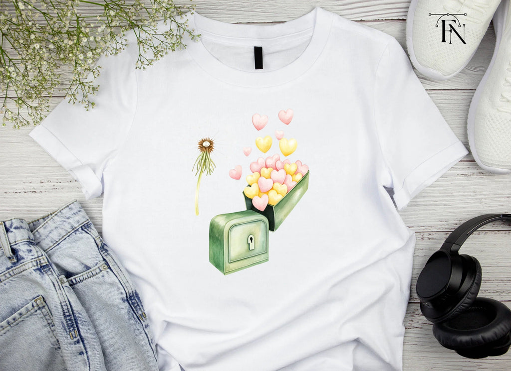 Dandelion and Heart Chest Clipart Bundle