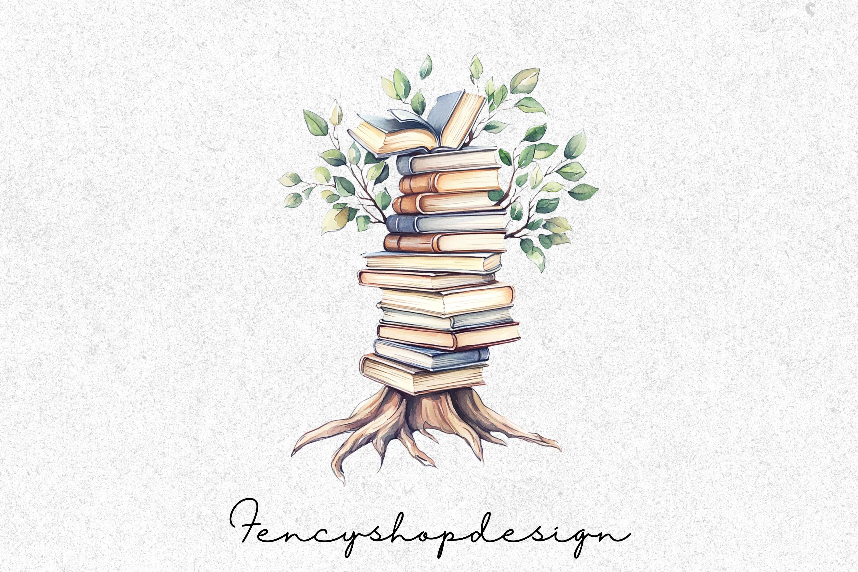 Knowledge Tree Clipart Bundle