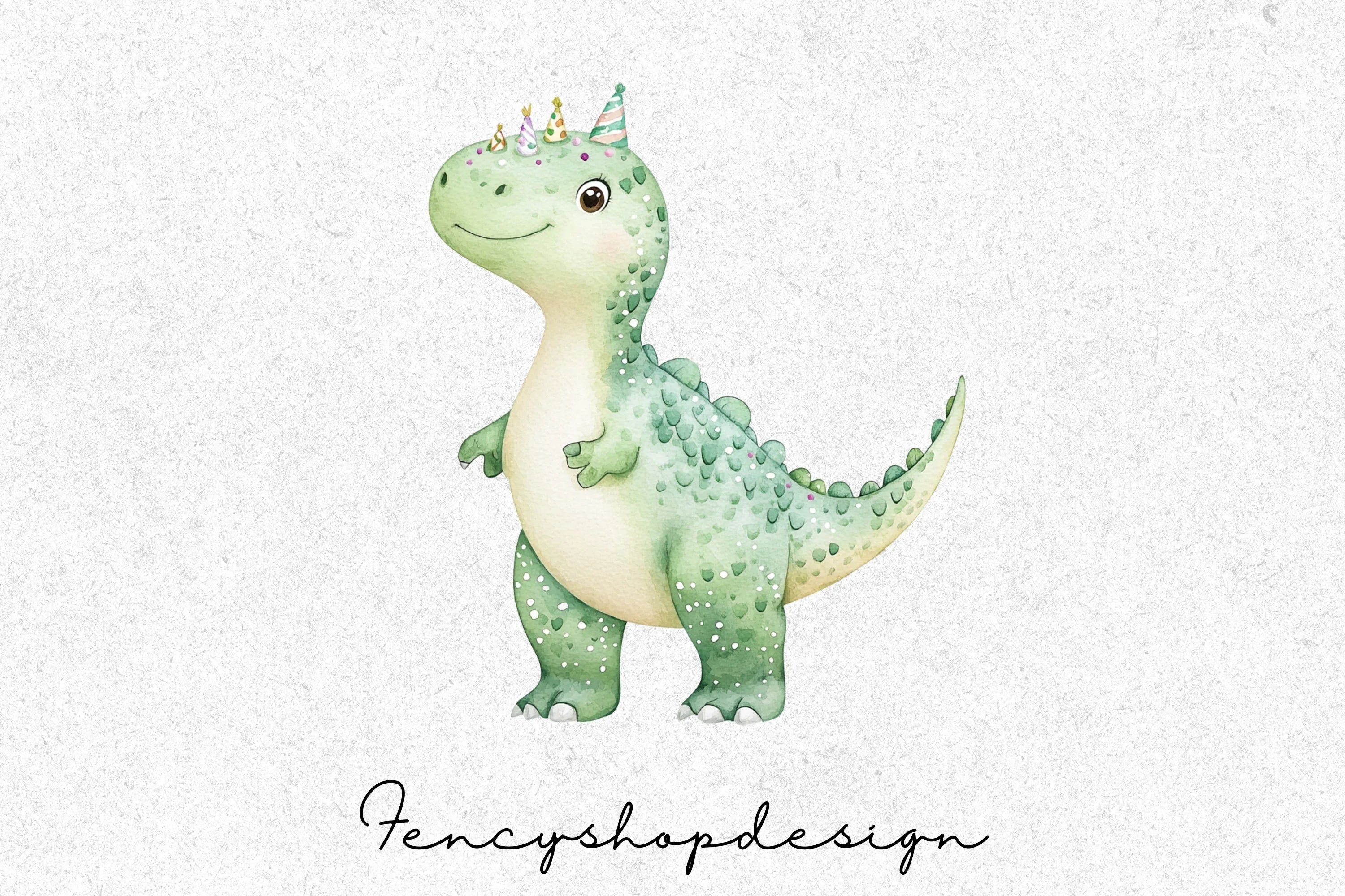 Cute Dinosaur Clipart Bundle