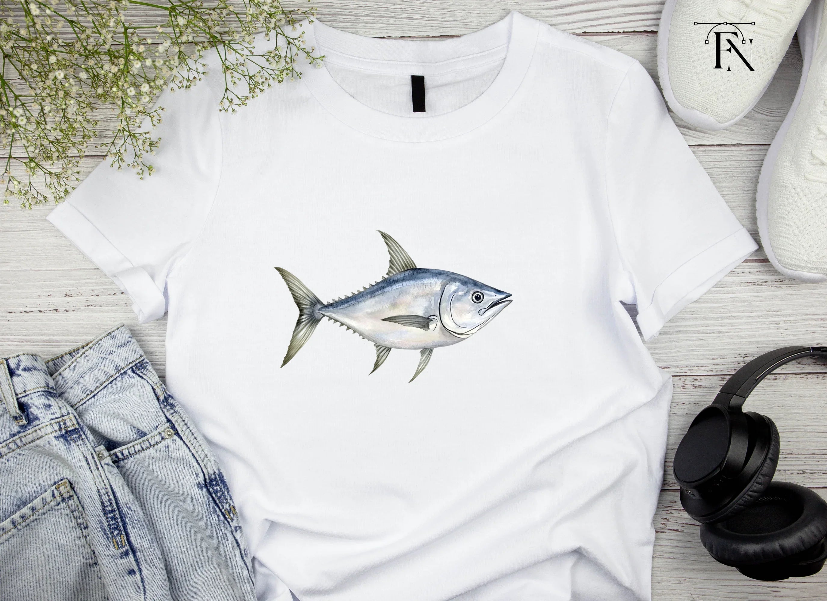 Tuna Fish Clipart Bundle