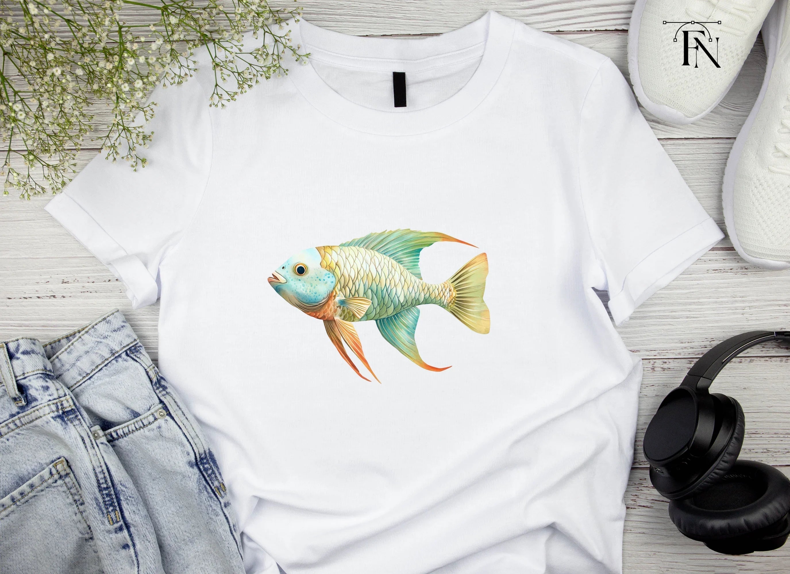 Vibrant Fish Clipart Bundle