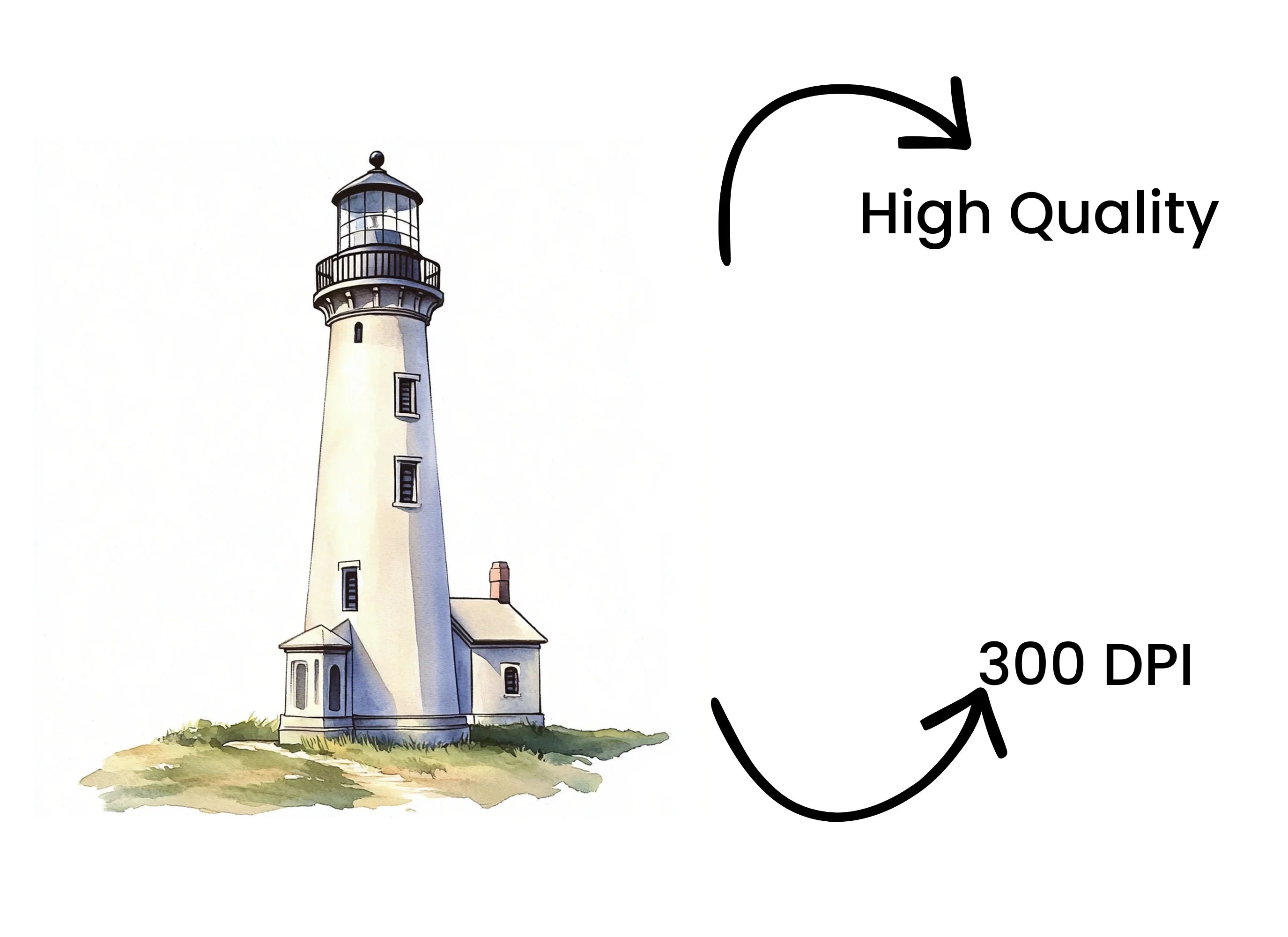 Lighthouse Clipart Bundle