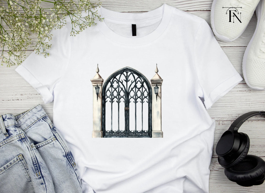 Ornate Gothic Gate Clipart Bundle