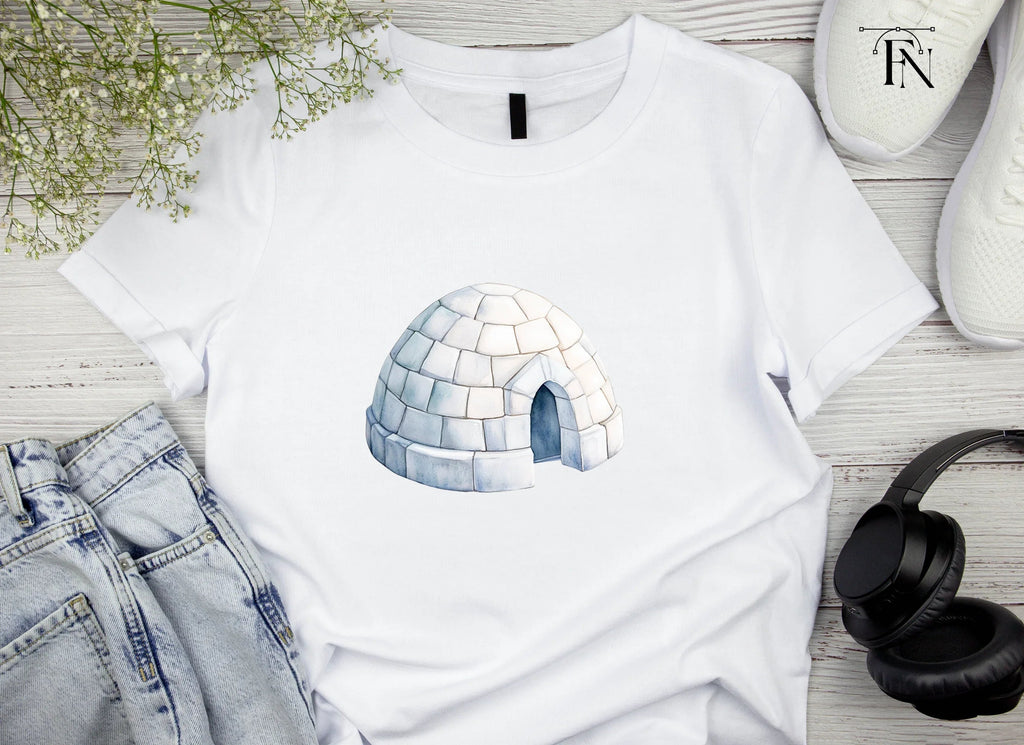 Cute Igloo Clipart Bundle