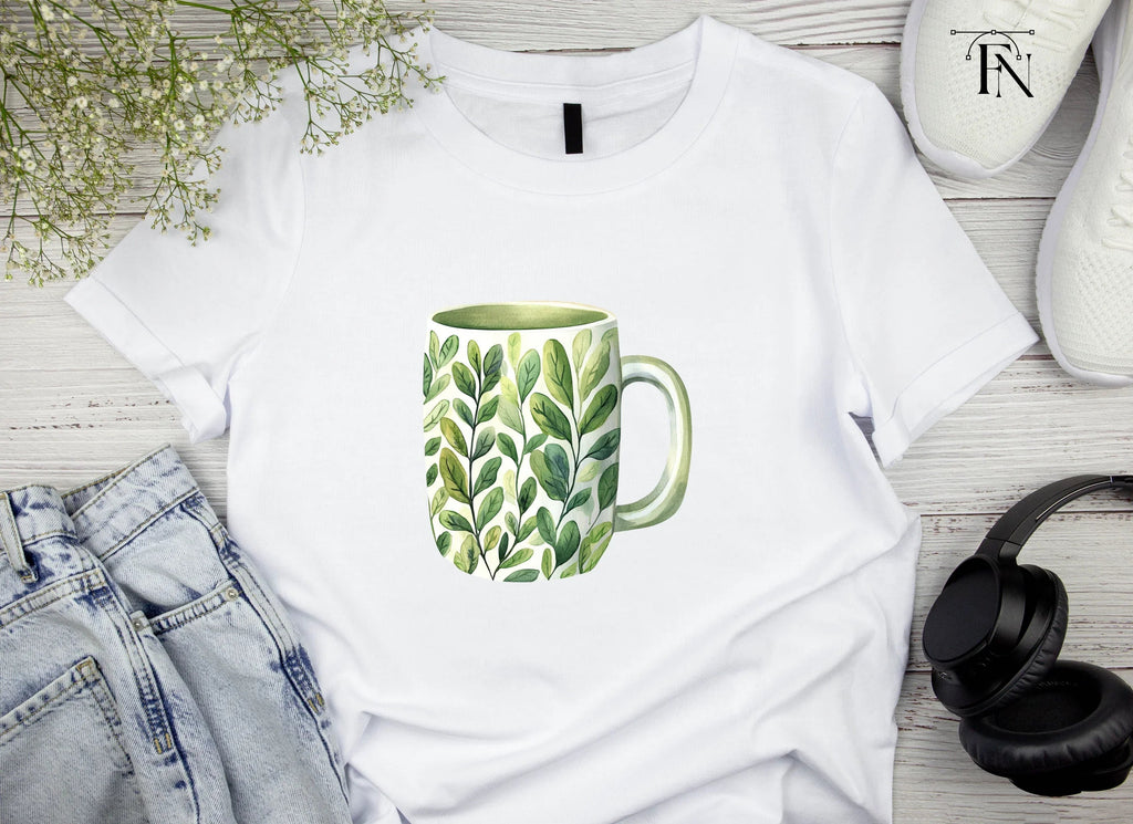 Green Leaf Pattern Clipart Bundle