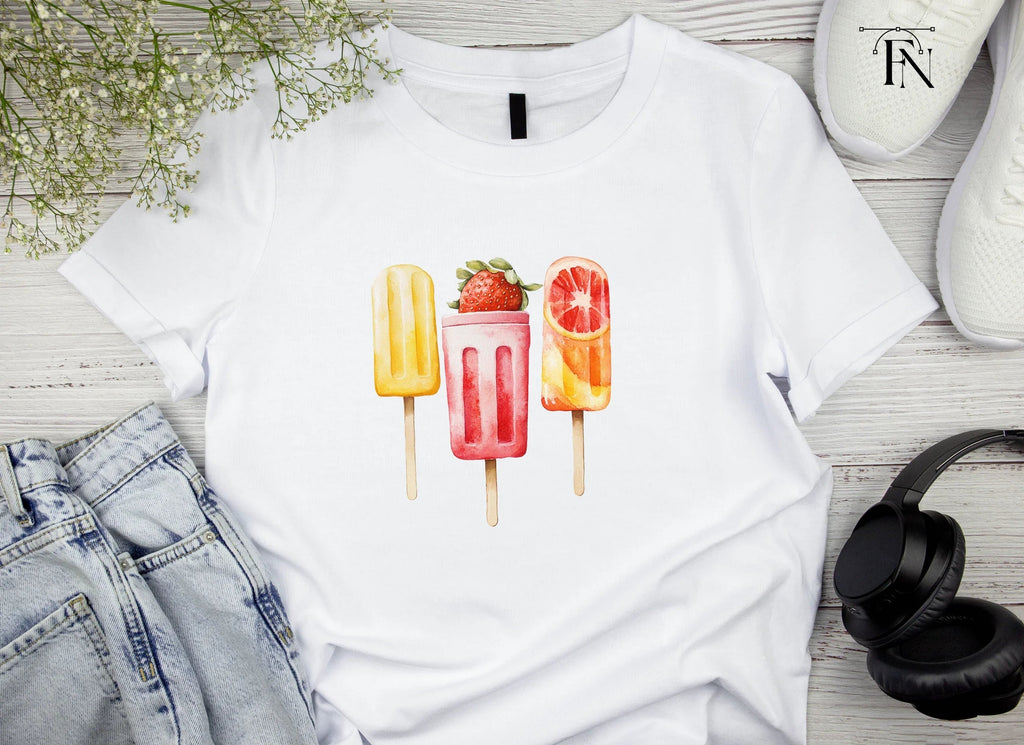 Refreshing Summer Popsicle Clipart Bundle