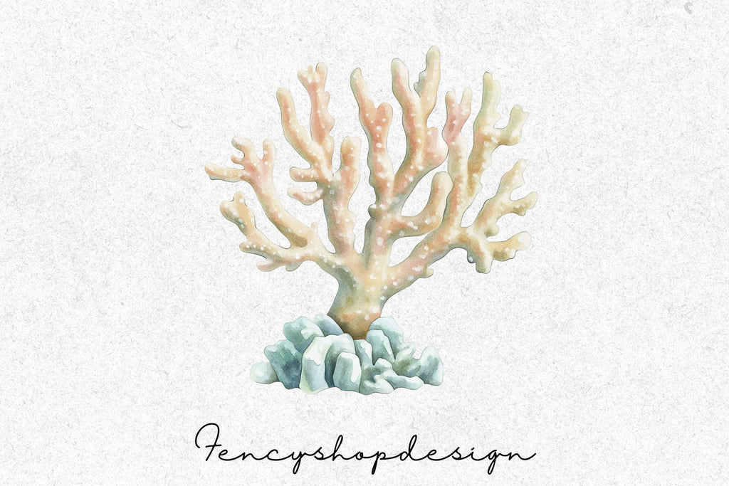 Ocean Coral Reef Clipart Bundle