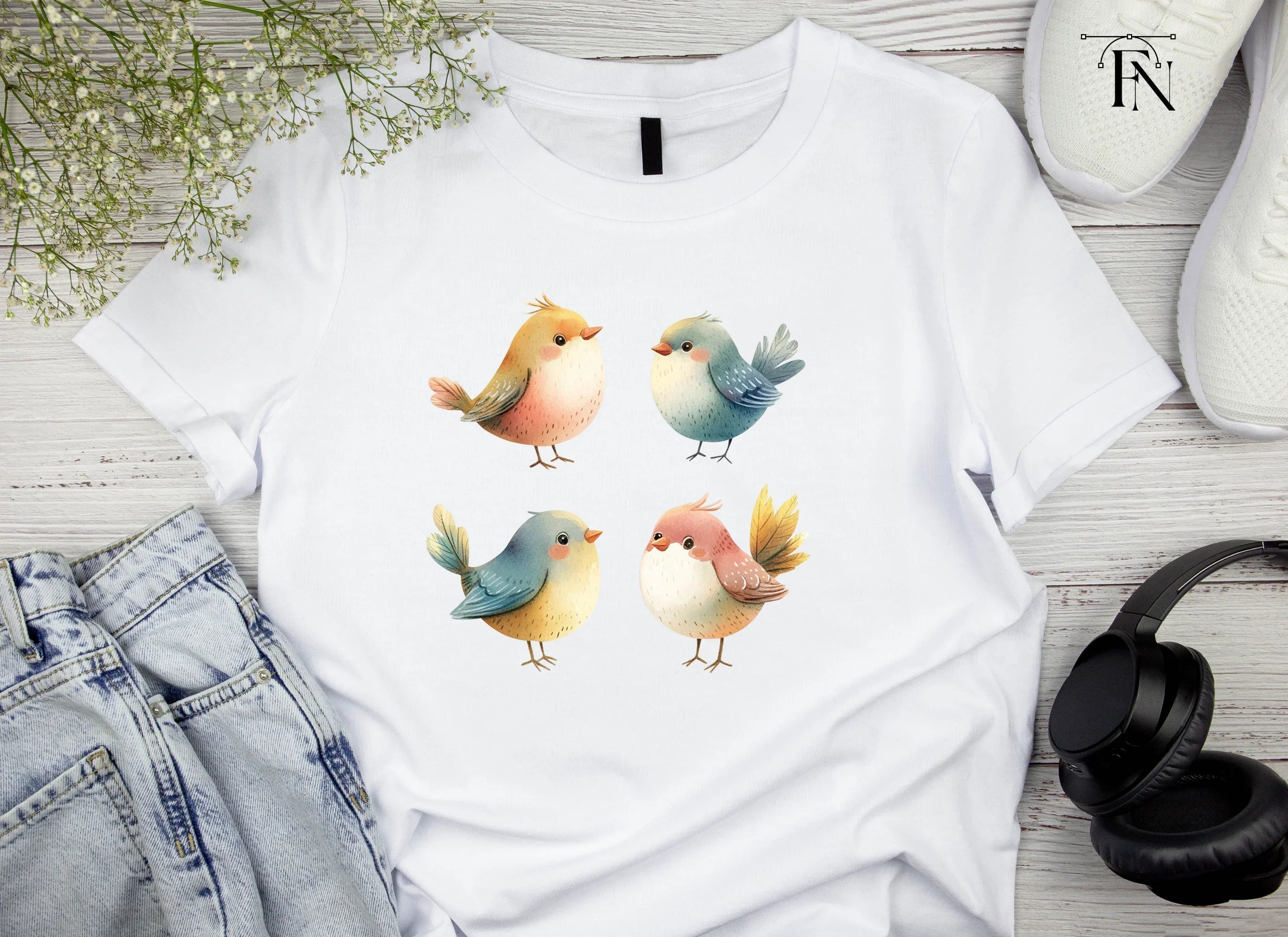 Charming Bird Clipart Bundle
