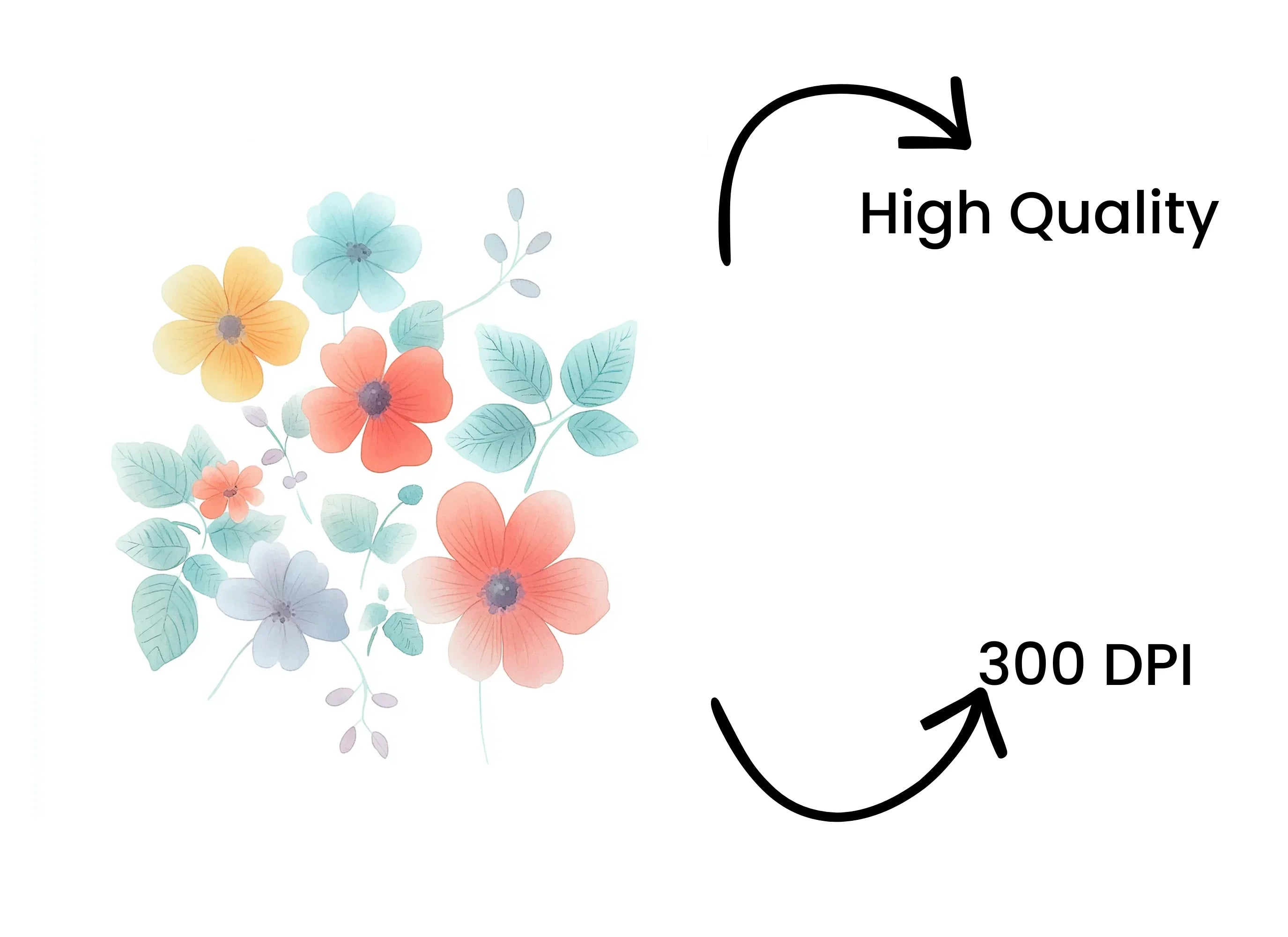Floral Clipart Bundle