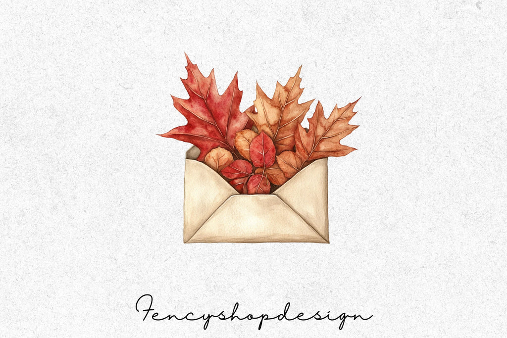 Vintage Autumn Memories Clipart Bundle