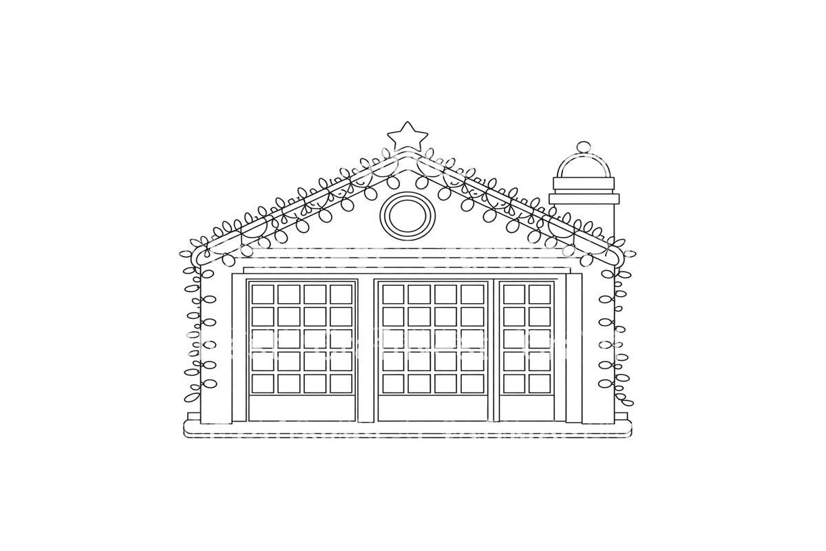 Christmas Fire Station Coloring Books