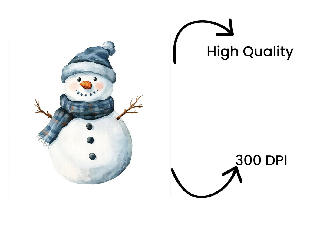 Snowman Clipart Bundle