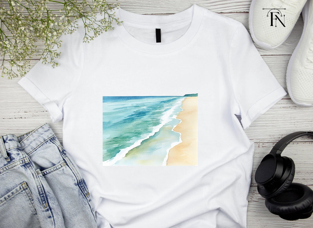 Beach Ocean Waves Clipart Bundle