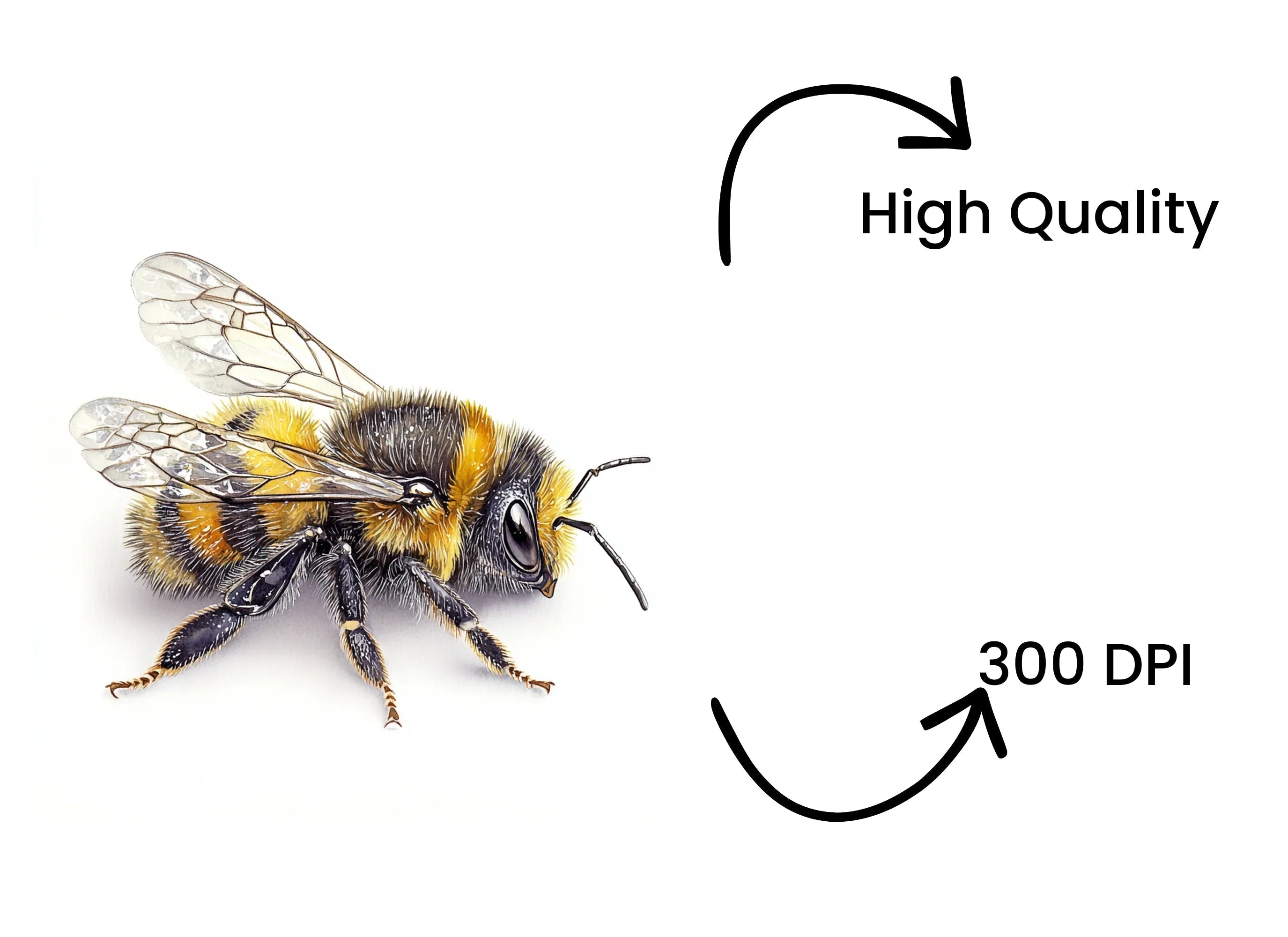 Bumble Bee Clipart Bundle