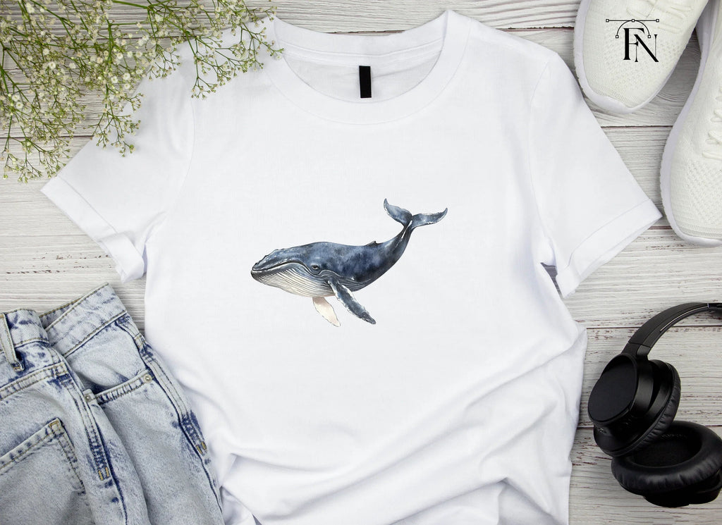 Blue Whale Clipart Bundle