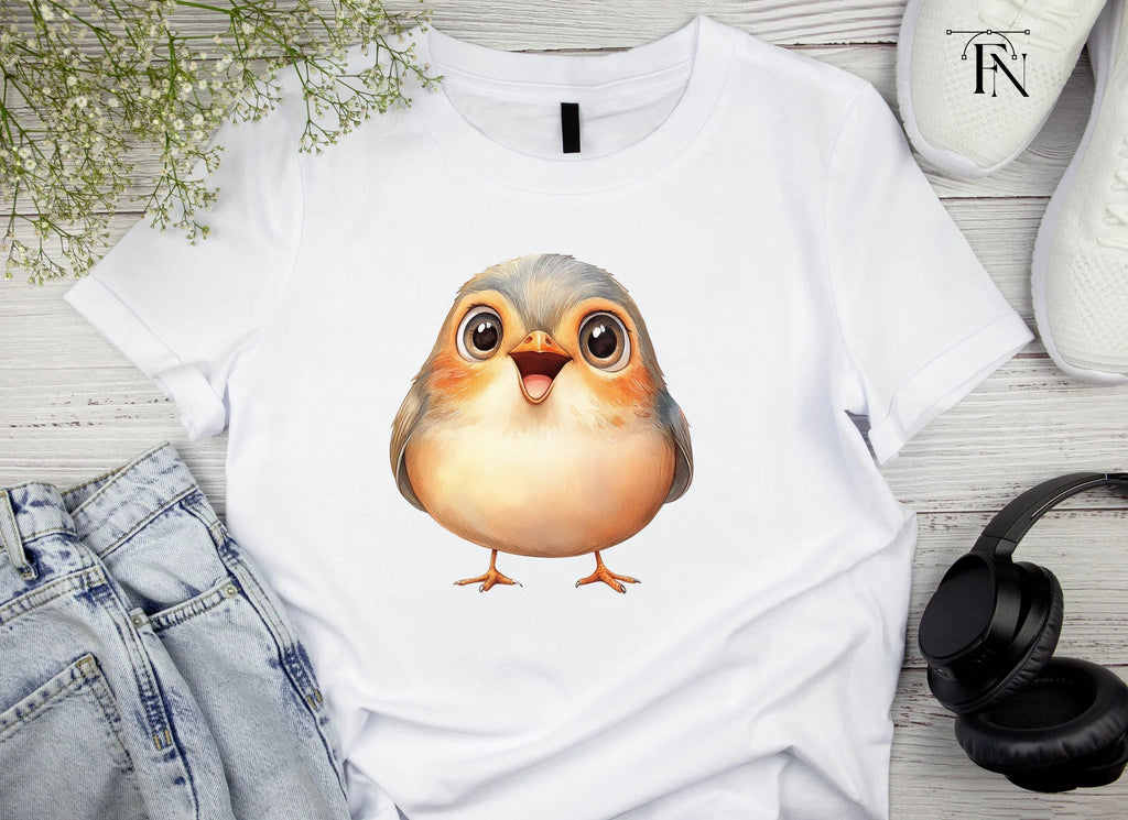 Happy Baby Bird Clipart Bundle